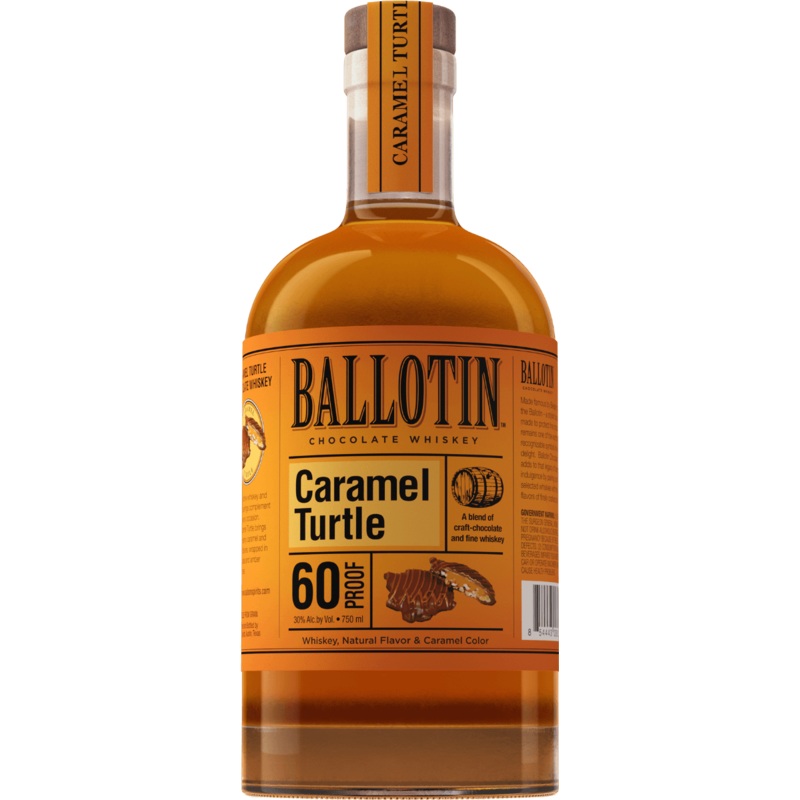 Ballotin Caramel Turtle Whiskey (750Ml)