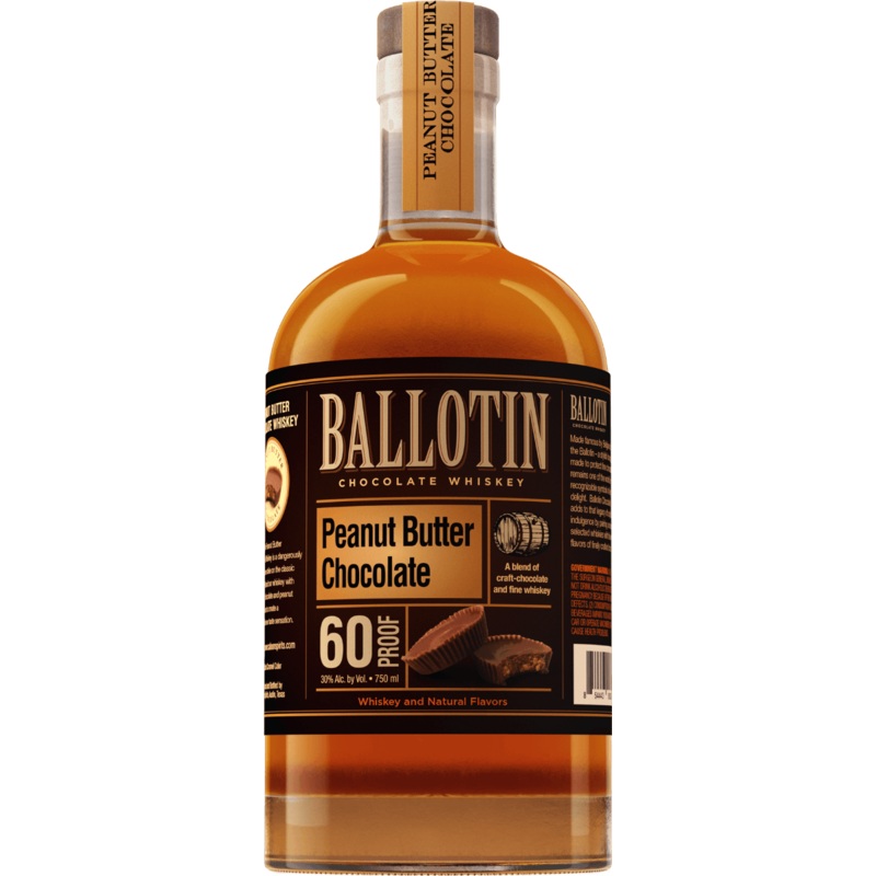 Ballotin Peanut Butter Chocolate Whiskey (750Ml)