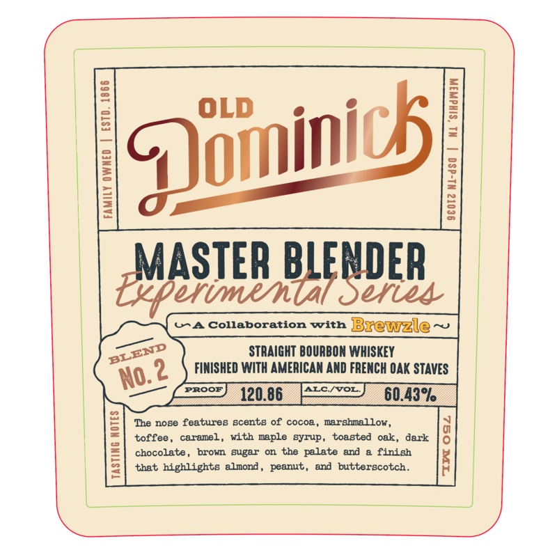 Old Dominick Master Blender Experimental Series Blend No. 2