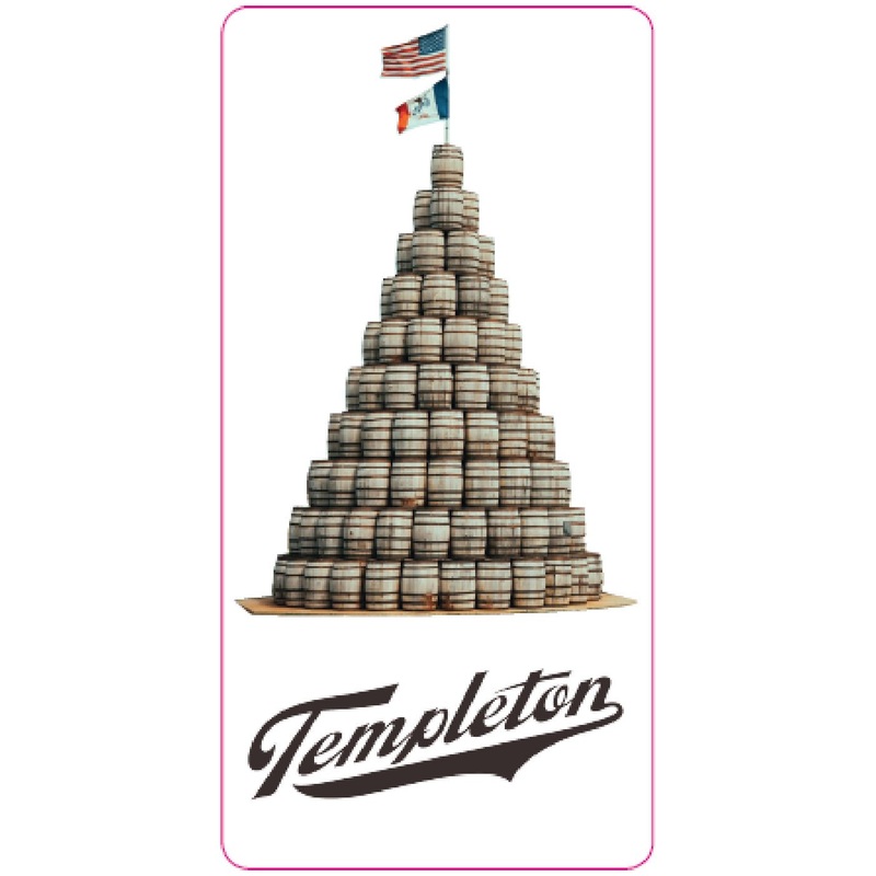Templeton Golden Oak Straight Rye Whiskey