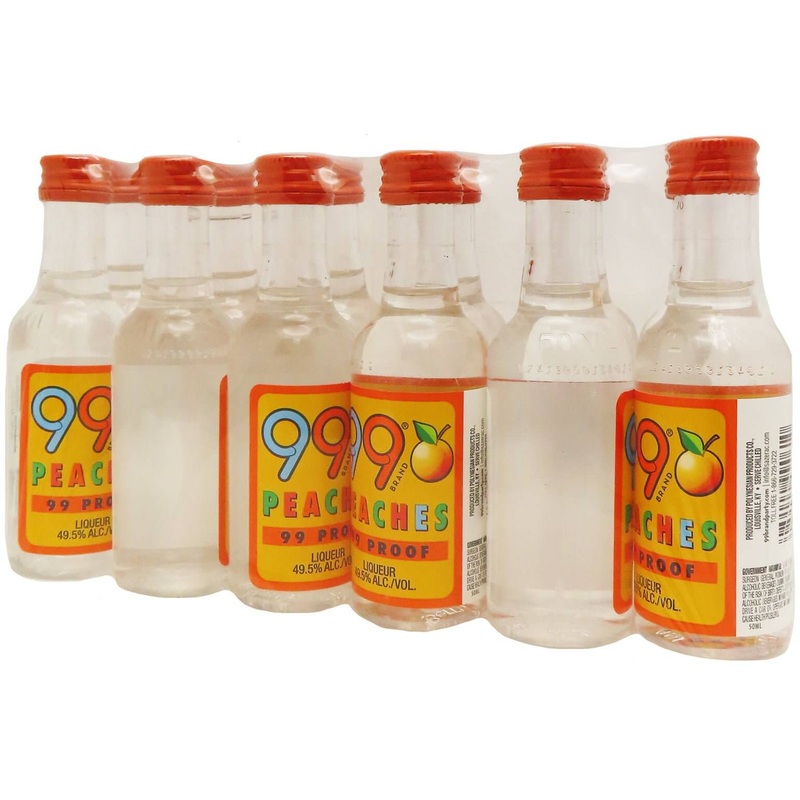 99 Peaches Schnapps 50ml 12pk