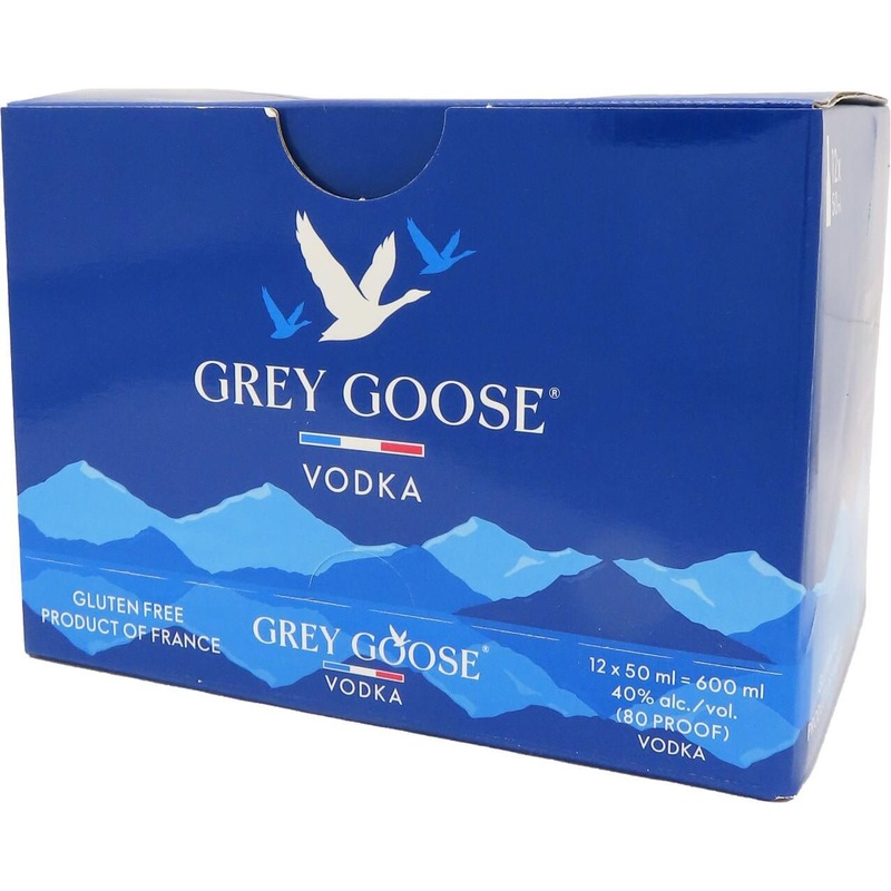Grey Goose Aluminum 50ml 12pk