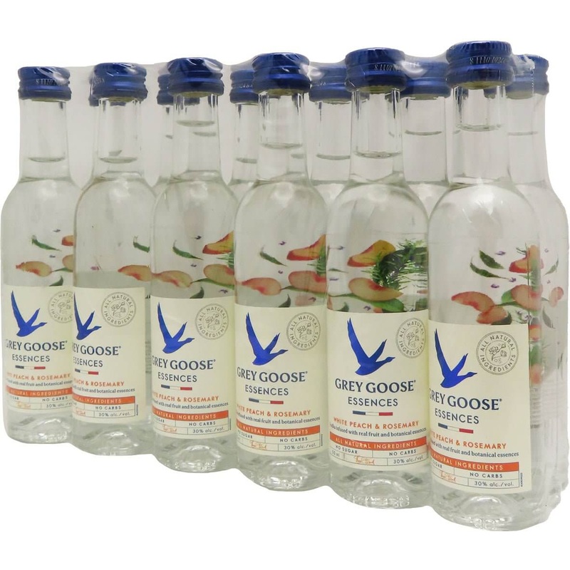 Grey Goose Essences White Peach & Rosemary 50ml 12pk