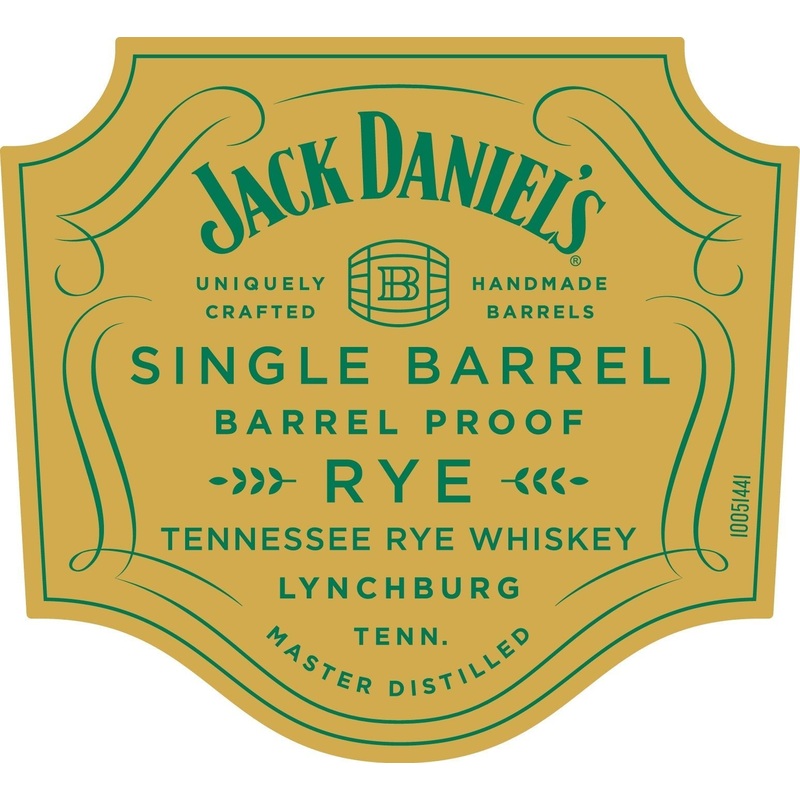 Jack Daniels Single Barrel Barrel Proof Rye Whiskey
