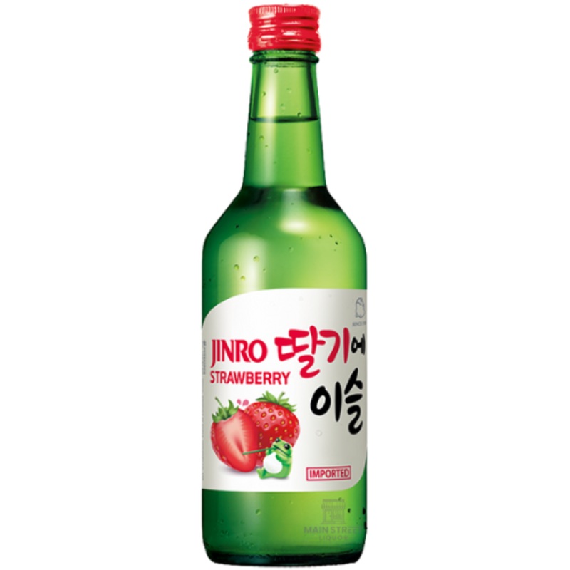 Jinro Strawberry Soju 375mL