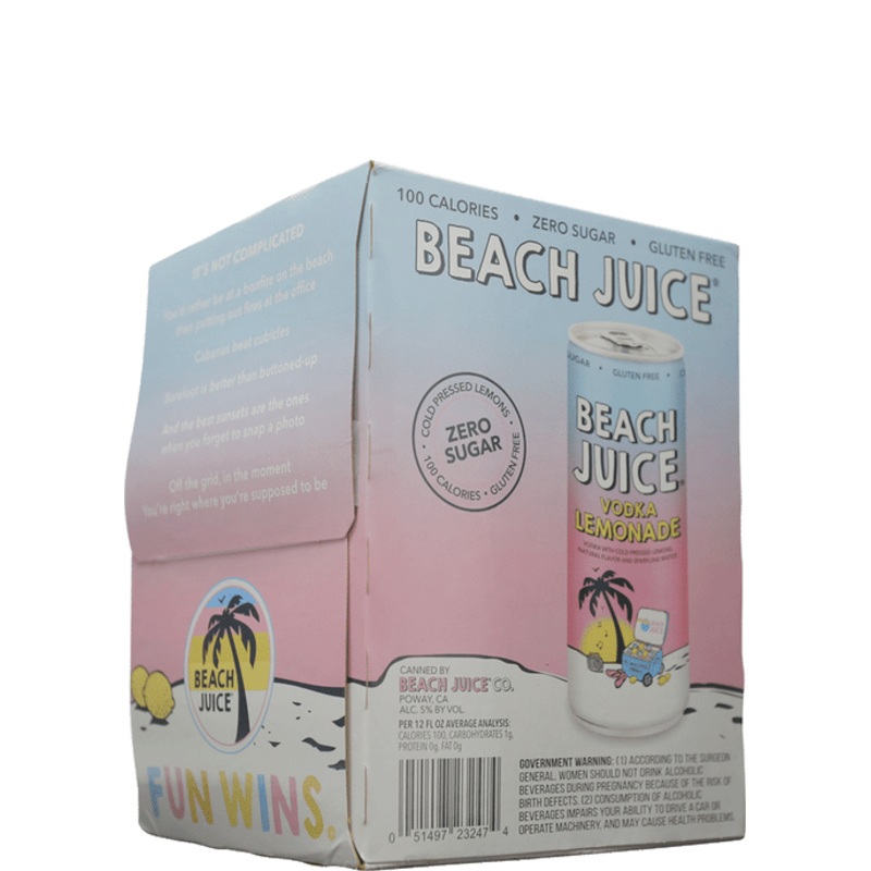 VODKA LEMONADE 4PK