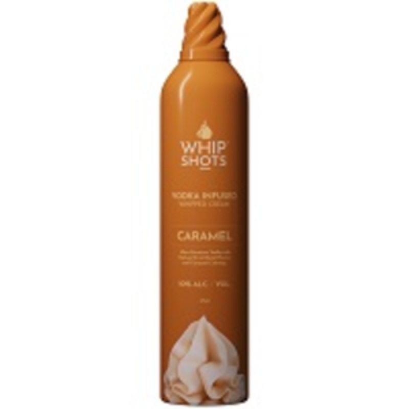 Whipshots Caramel Vodka Infused Whipped Cream 375 mlml