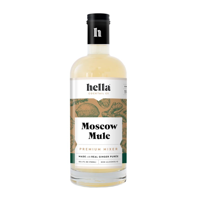 HELLA COCKTAIL CO. MOSCOW MULE MIX 750ML