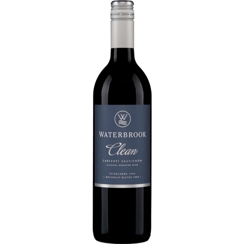 WATERBROOK CABERNET SAUVIGNON CLEAN ALCOHOL REMOVED WINE 750ML