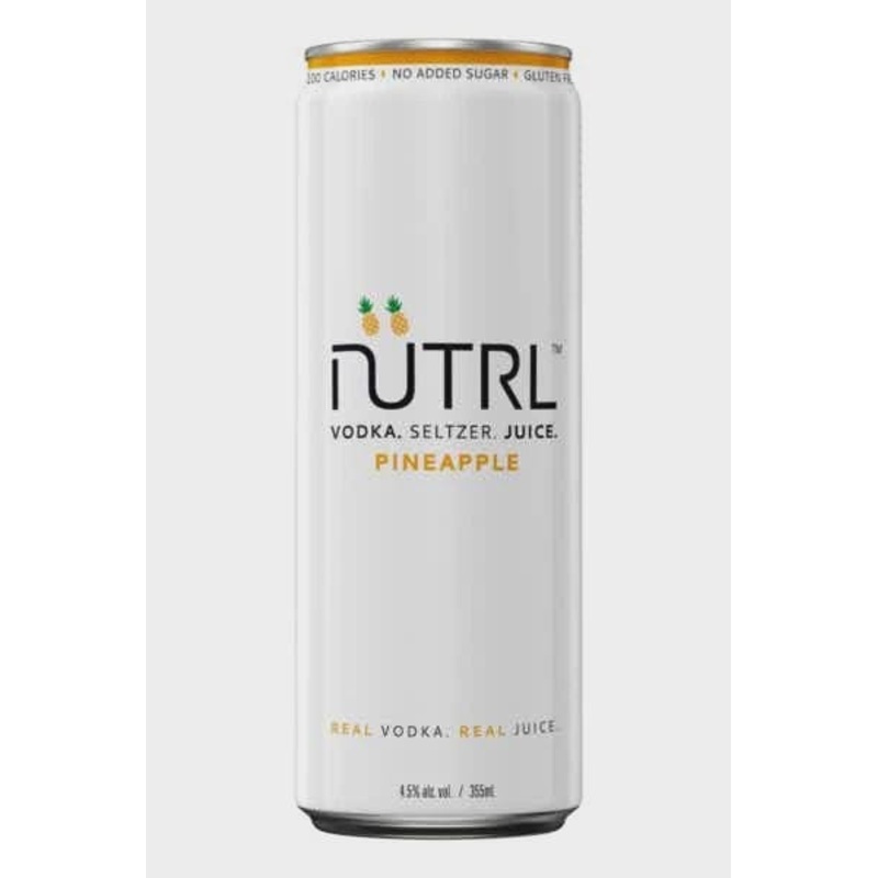 NUTRL VODKA SELTZER PINEAPPLE 700ML