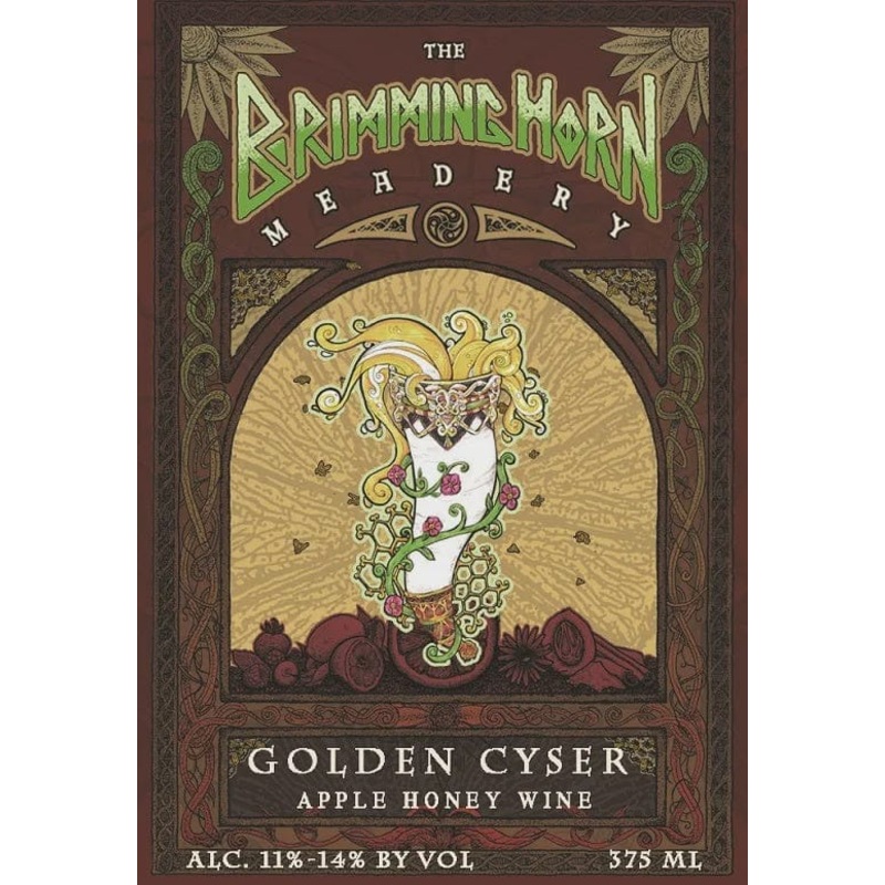 BRIMMING HORN GOLDEN CYSER 375ML
