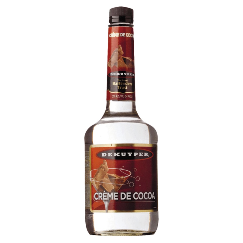 DEKUYPER CREME DE COCOA WHITE 48 750ML