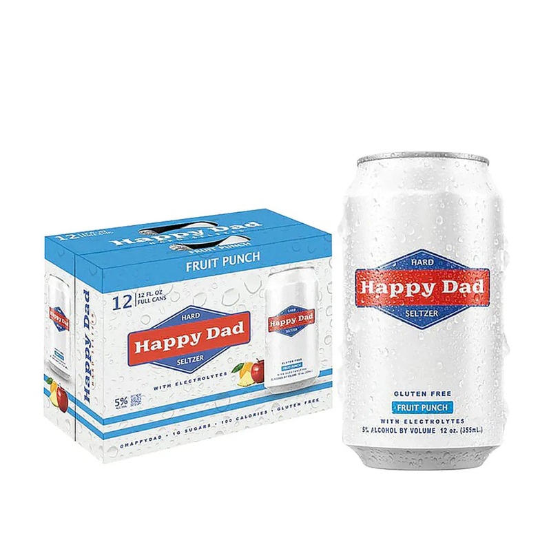 HAPPY DAD FRUIT PUNCH 12PK CAN C/O