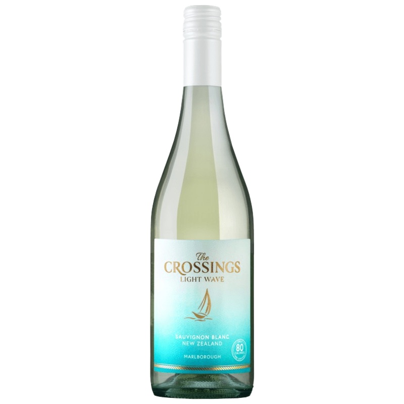 THE CROSSINGS LIGHT WAVE SAUVIGNON BLANC 750ML