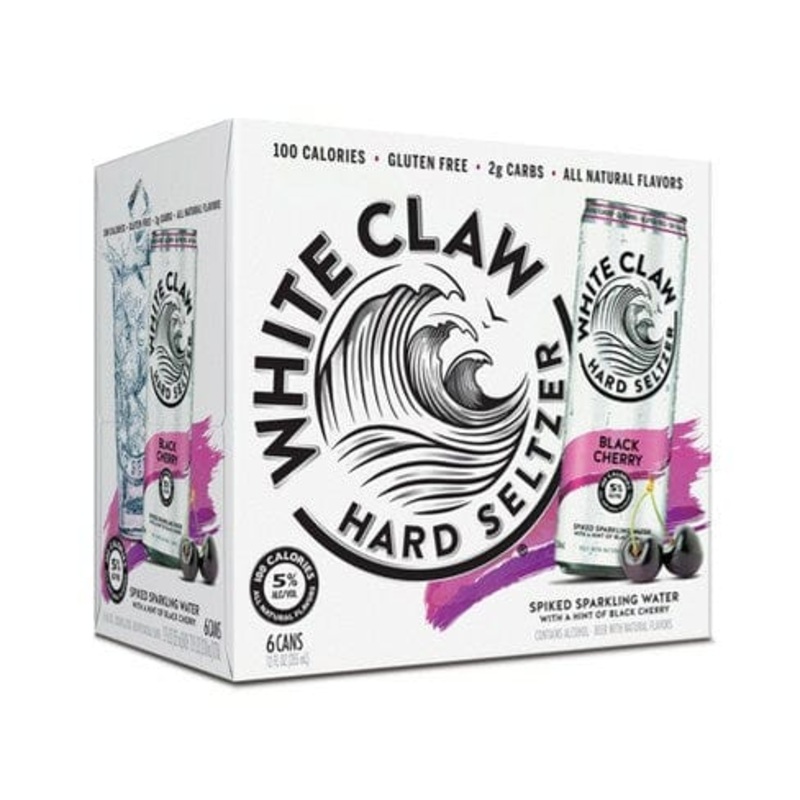 WHITE CLAW BLACK CHERRY 6PK