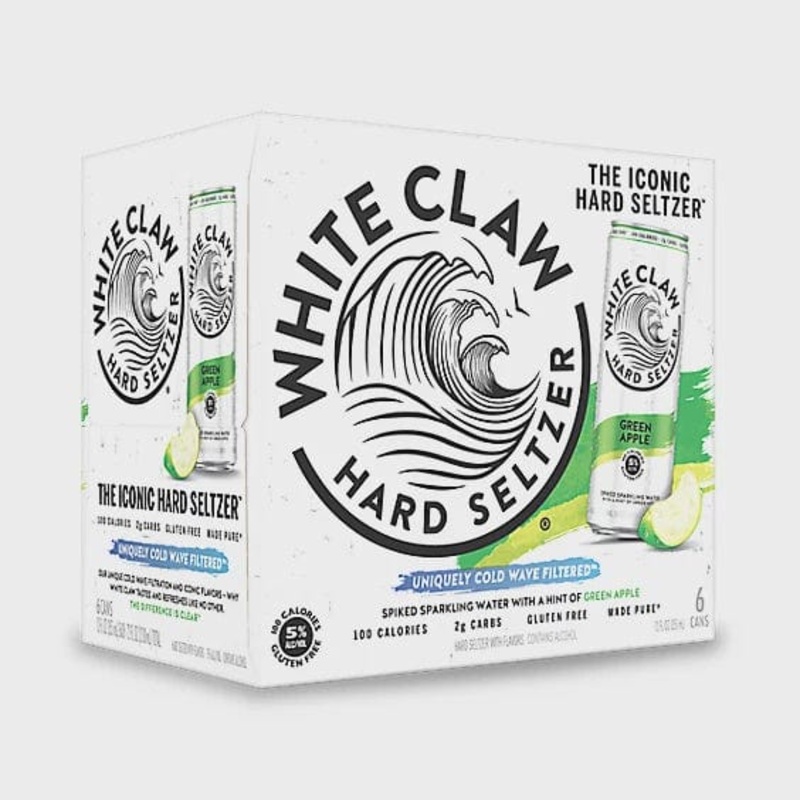 WHITE CLAW GREEN APPLE 6PK