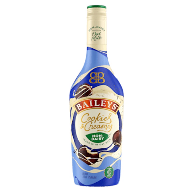 BAILEY'S COOKIES & CREAM NON DAIRY OAT MILK 750ML