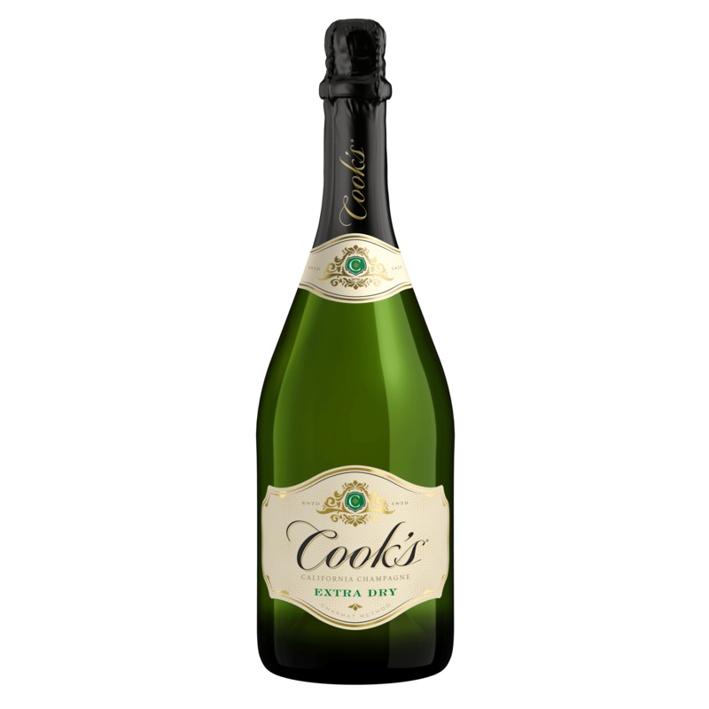 COOKS EXTRA DRY CHAMPAGNE 750ML