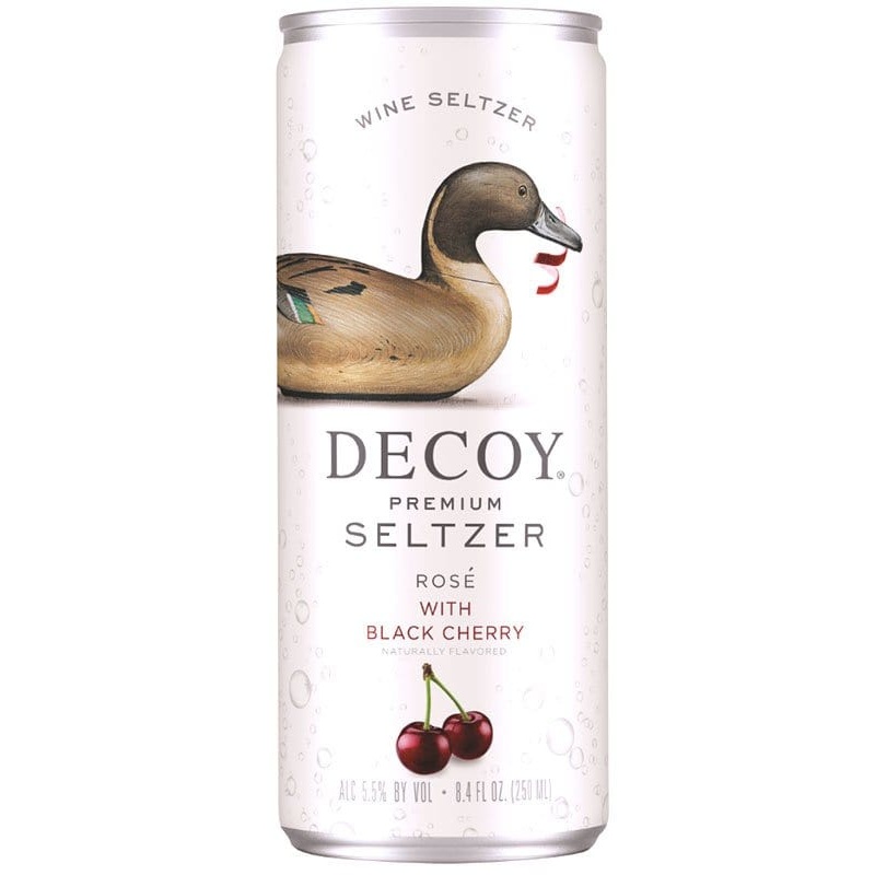 DECOY SELTZER BLACKCHERRY SINGLE- 8.4OZ