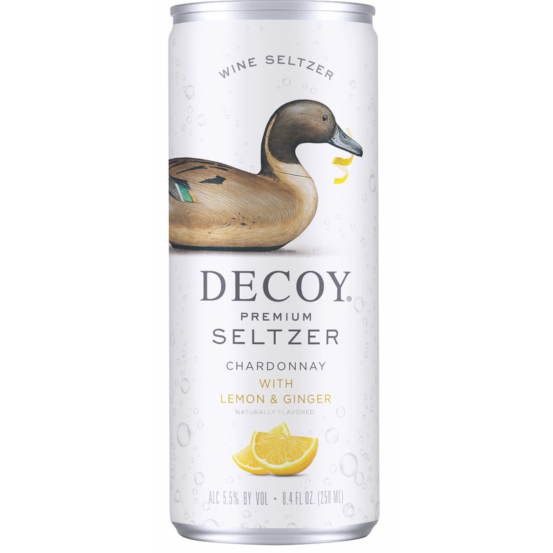 DECOY SELTZER LEMON GINGER SINGLE-8.4OZ