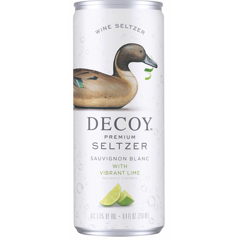 DECOY SELTZER LIME SINGLE- 8.4OZ