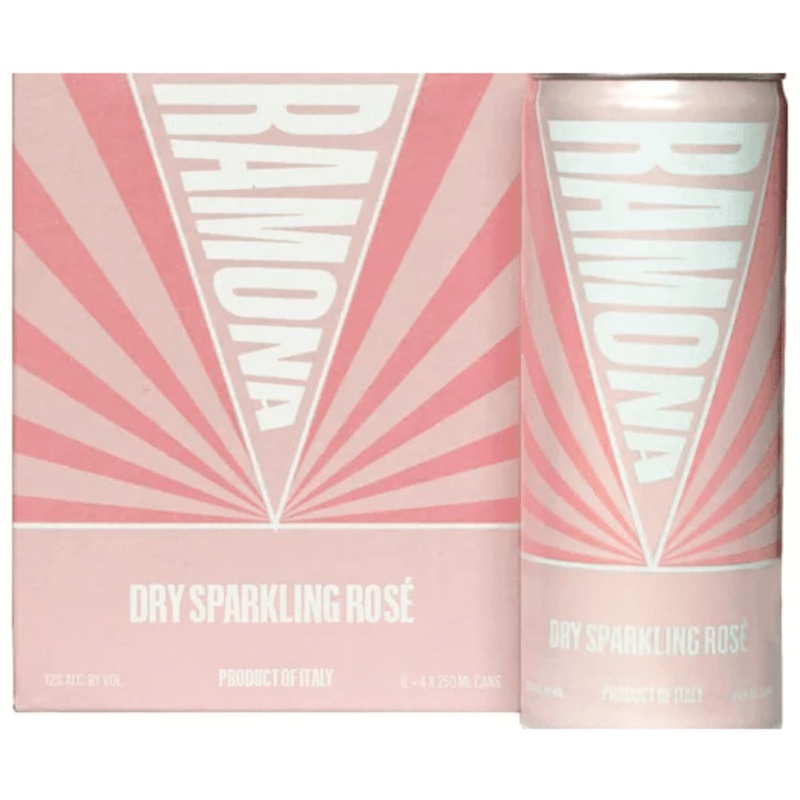 RAMONA DRY SPARKLING ROSE WINE SPRITZ 4PK