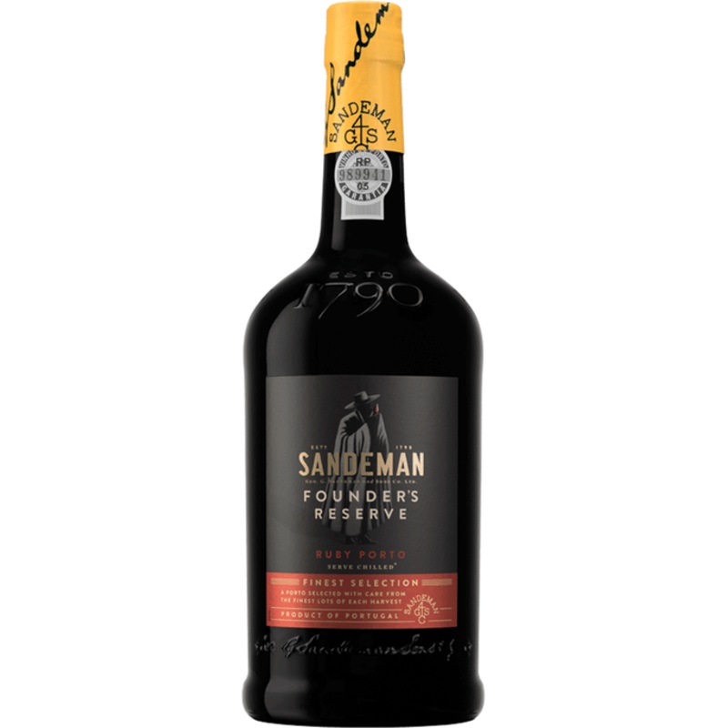 SANDEMAN PORT FOUNDERS RSV 750ML