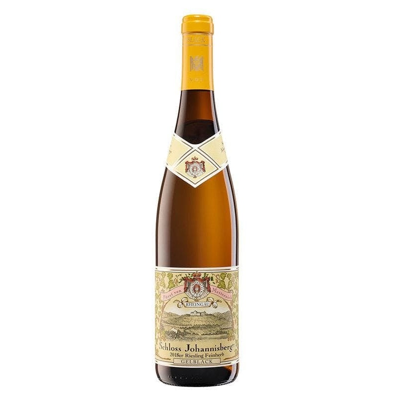 SCHLOSS JOHANNISBERG RIESLING FEINHERB GELBLACK 750ML