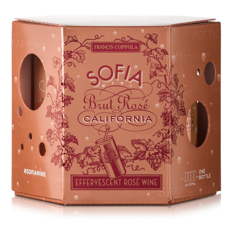 SOFIA BRUT ROSE 4PK 200ML