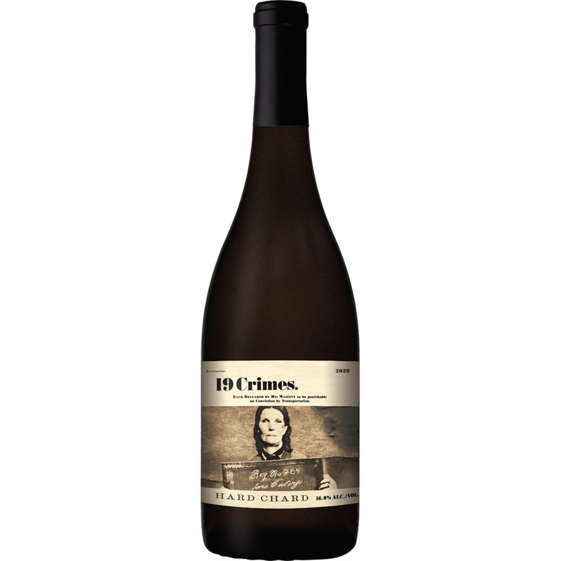 19 CRIMES HARD CHARDONNAY 750ML