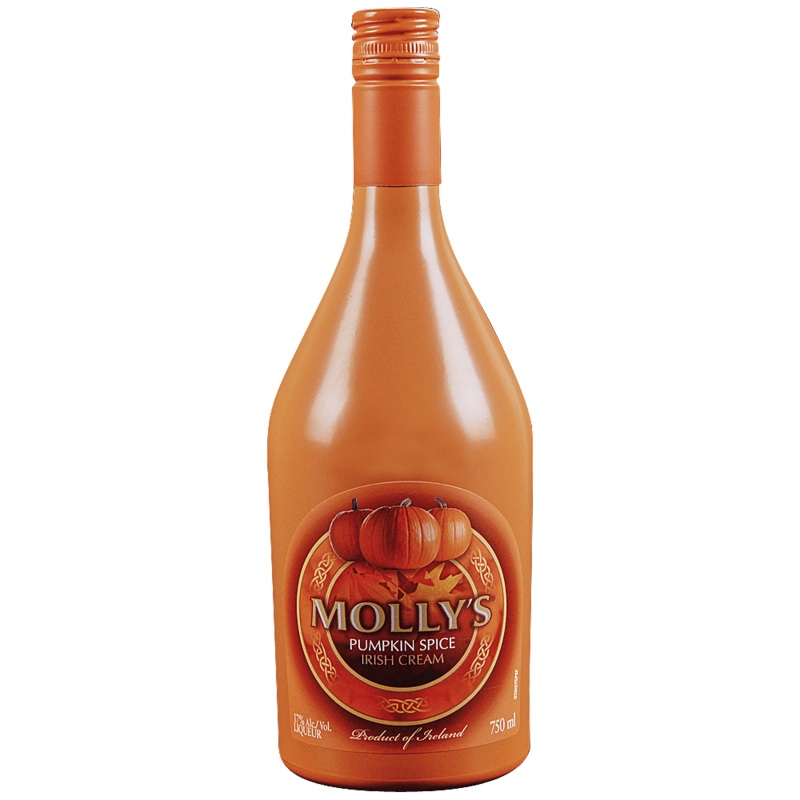 MOLLY'S PUMPKIN SPICE IRISH CREAM 750ML