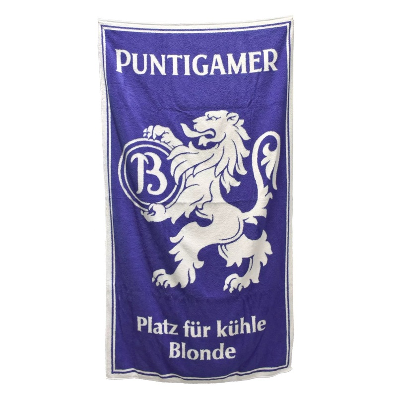 Puntigamer bath towel 100 x 180