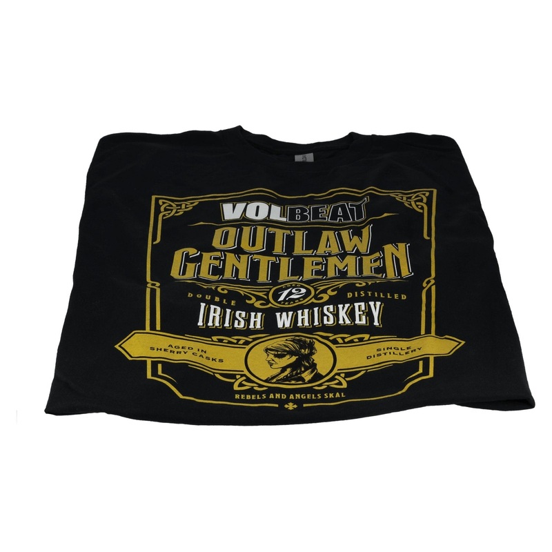 Volbeat Outlaw Gentlemen T-Shirt Size XL