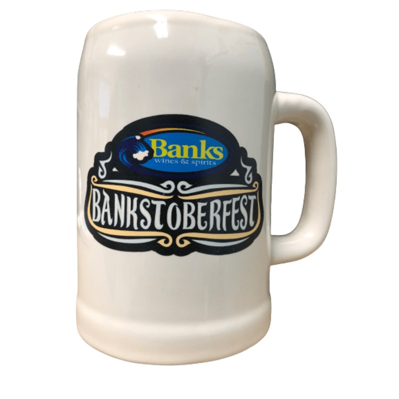 BANKSTOBERFEST STEIN 20OZ