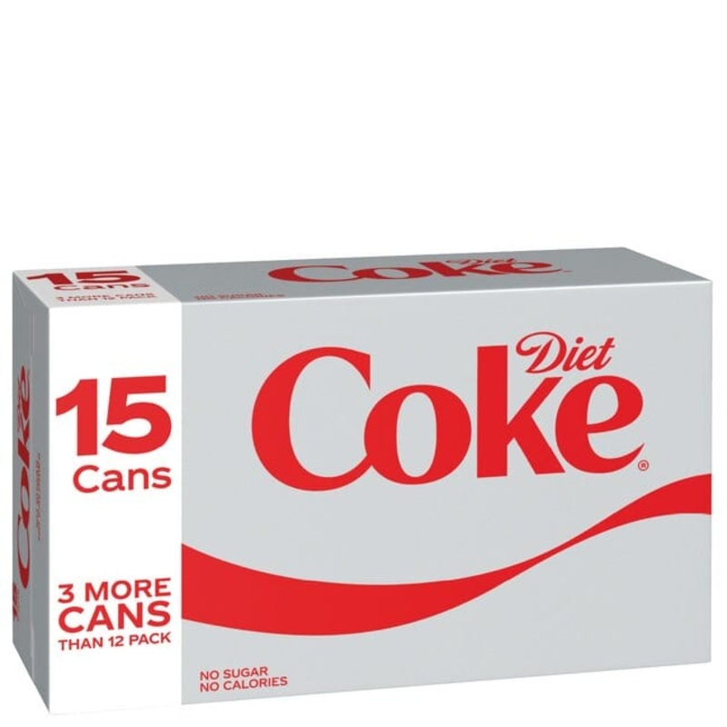 DIET COKE 15PK  12OZ