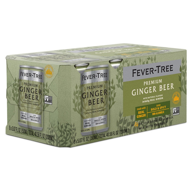 FEVER TREE GINGER BEER CAN 3/8PK