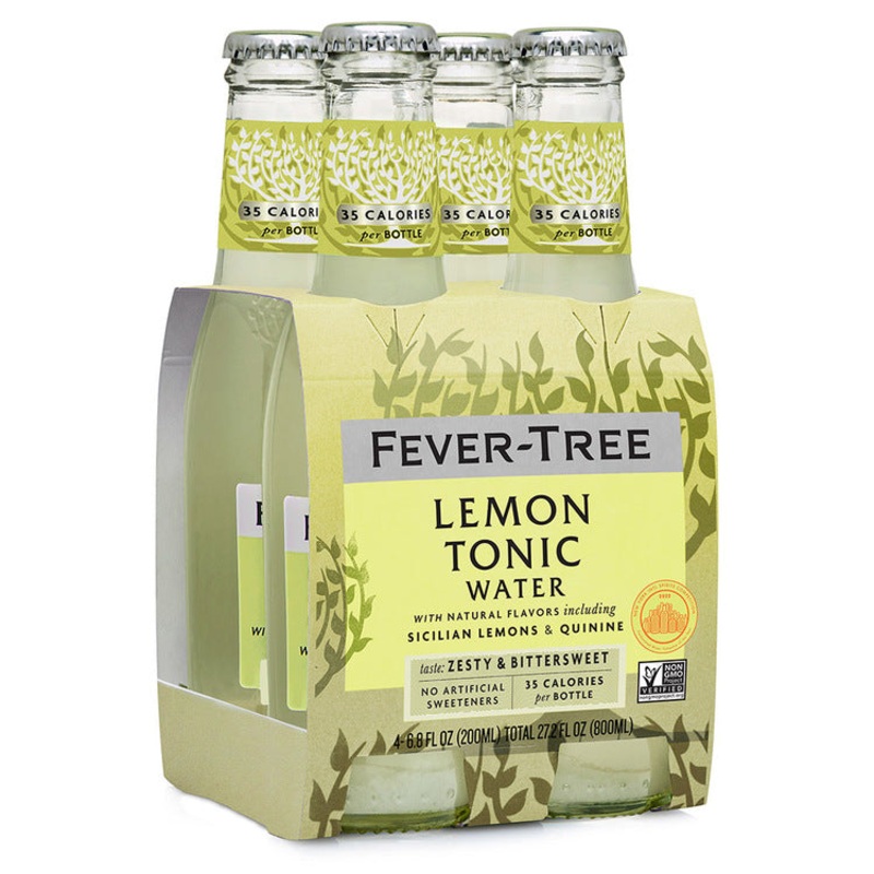FEVER TREE LEMON TONIC WATER 6/4PK