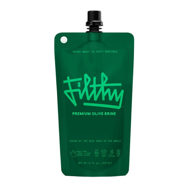 FILTHY OLIVE BRINE POUCH 12P