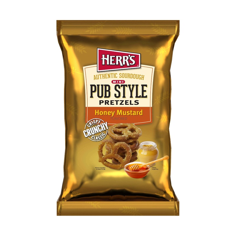 HERR'S HONEY MUSTARD PUB PRETZELS