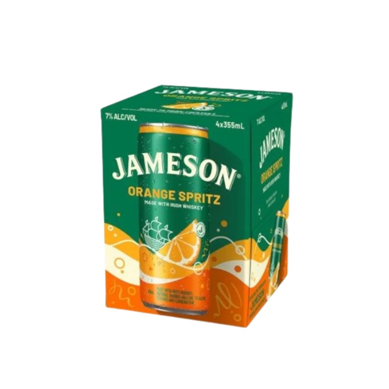Jameson Orange Spritz 355ml 4-Pack Can