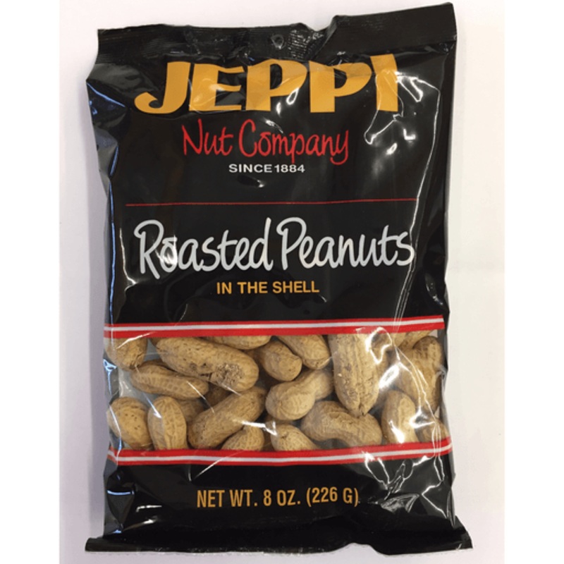 JEPPI SALTED ROASTED PEANUTS 12OZ