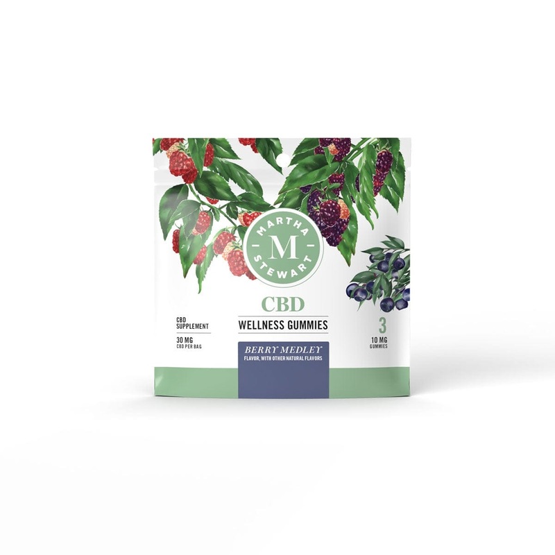 MARTHA STEWART CBD GUMMIES BERRY MEDLEY 10PK