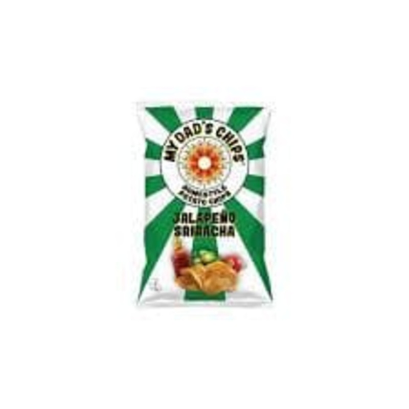 MY DAD'S CHIPS  JALAPENO SRIRACHA 7OZ