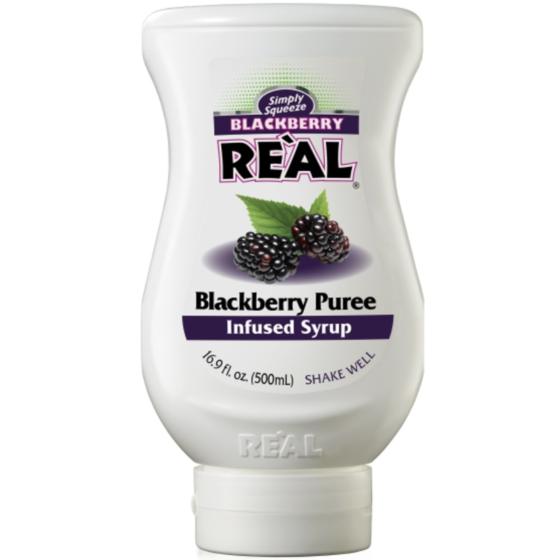 Real Blackberry Puree Infused Syrup
