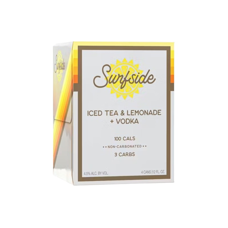 Surfside Iced Tea Lemonade 12oz 4-Pack Can