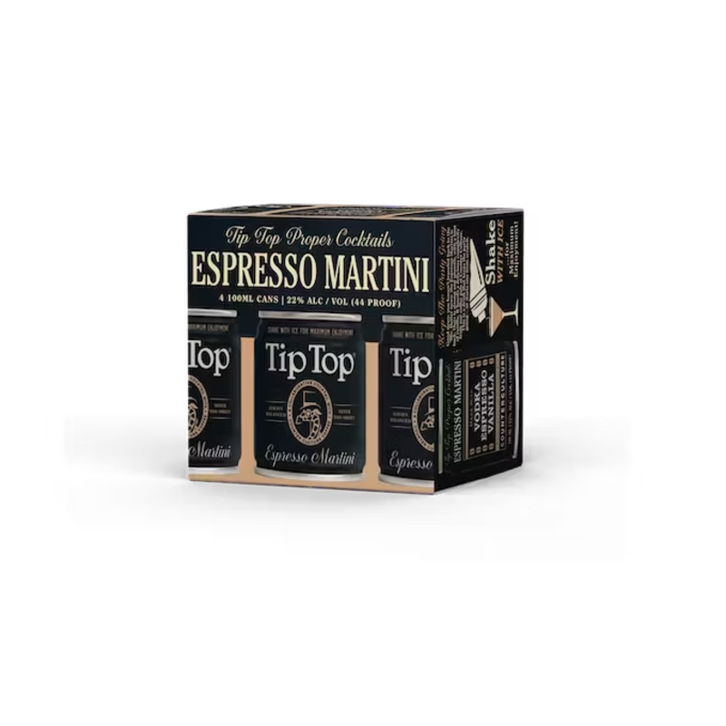 Tip Top Espresso Martini 100ml 4-Pack Can