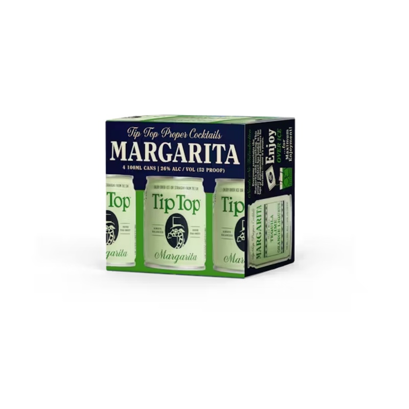 Tip Top Margarita 100ml 4-Pack Can