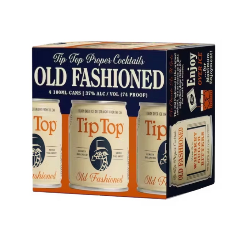 Tip Top Old Fashioned 100ml 4-Pack Can