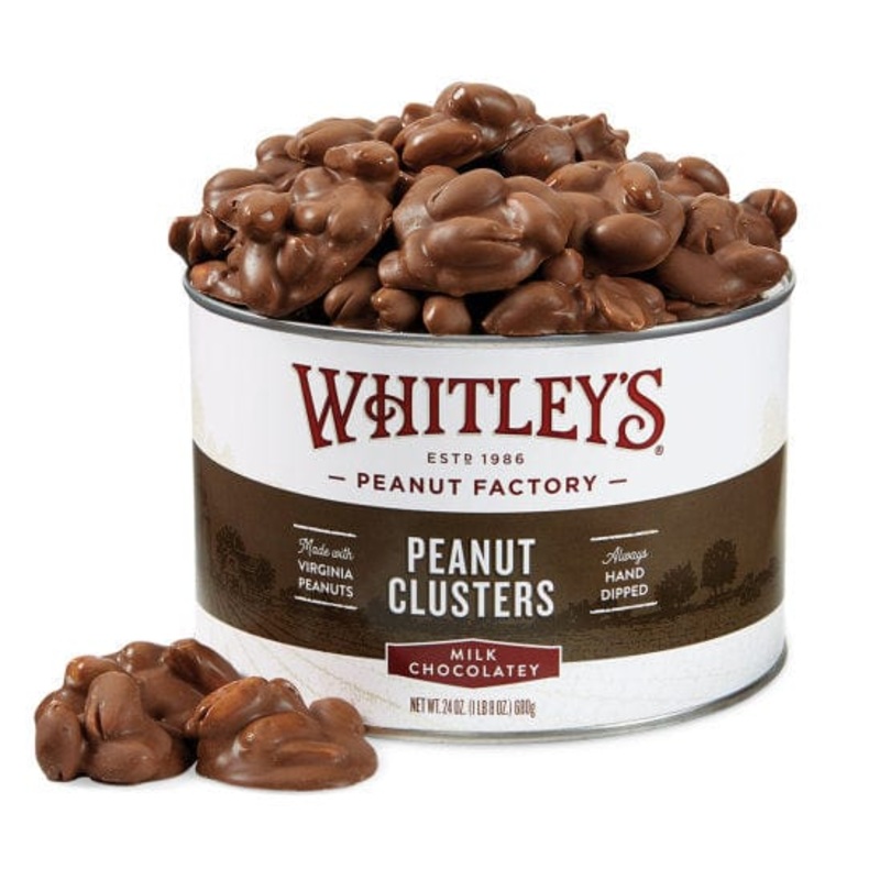 WHITLEYS MILK CHOCOLATE PEANUT CLUSTERS