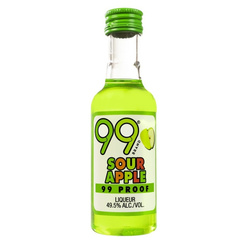 99 SOUR APPLE LIQ 99 PET 10/12PK